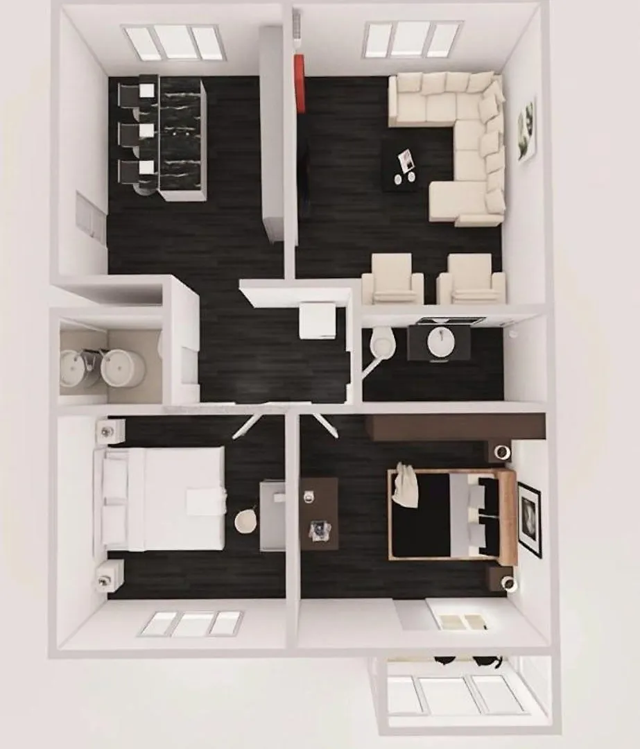 Majestic Big Apartment Бухарест
